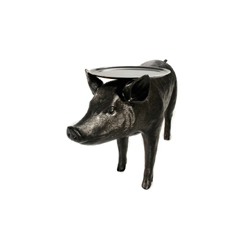 荷兰 Moooi Pig Table 黑豬邊桌   创意家具 - 灯饰